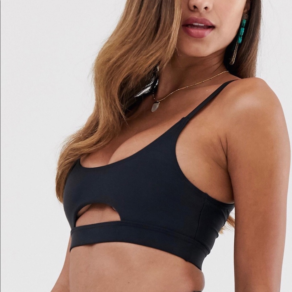 ASOS south beach cut out bikini top